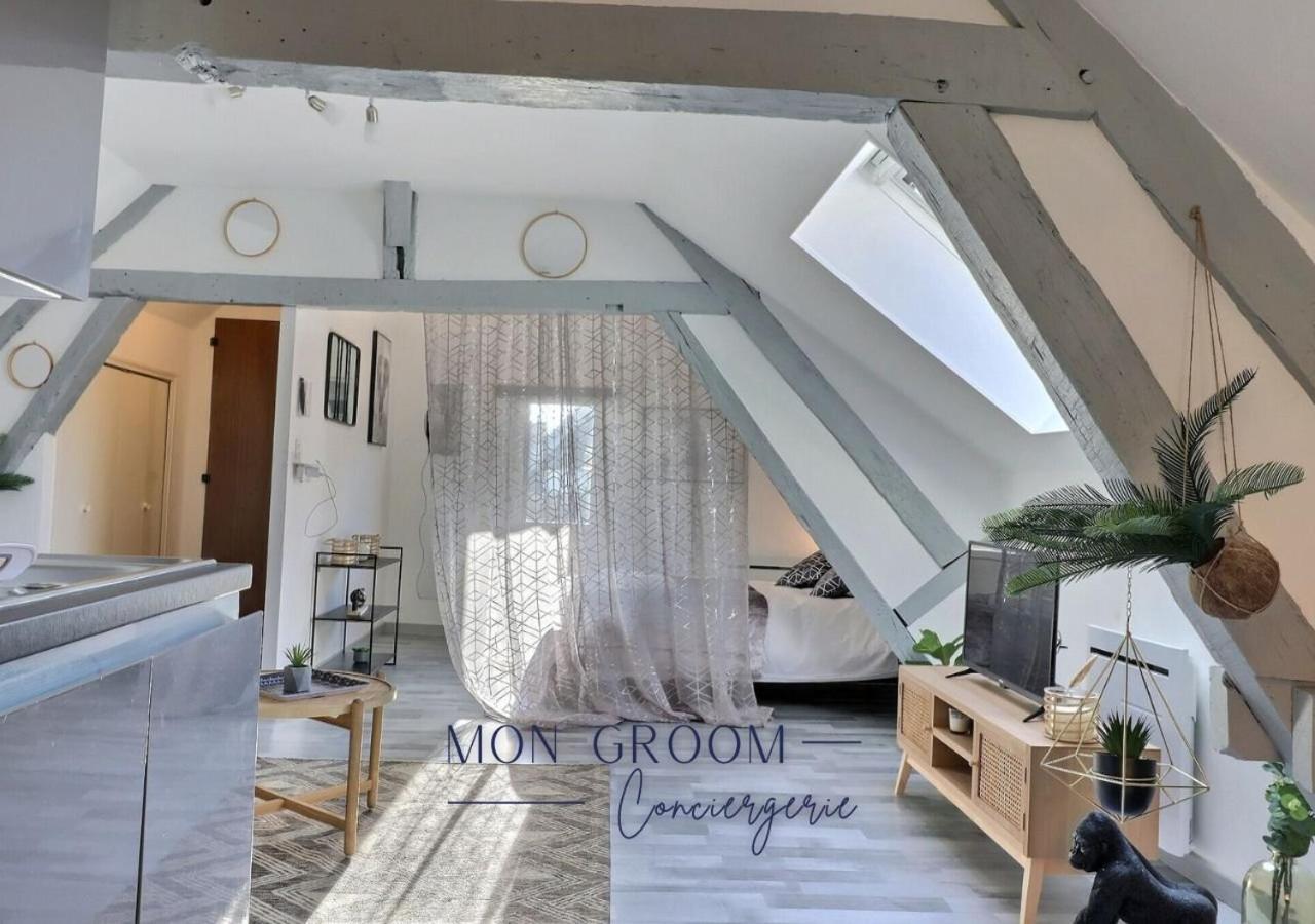 Downtown Apartment - Quiet And Cozy - Mon Groom Troyes Exteriör bild